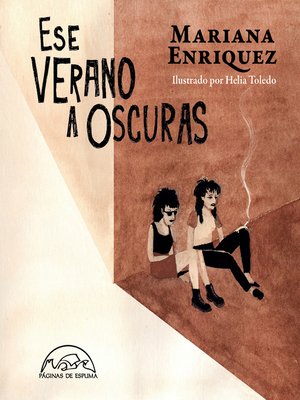 cover image of Ese verano a oscuras